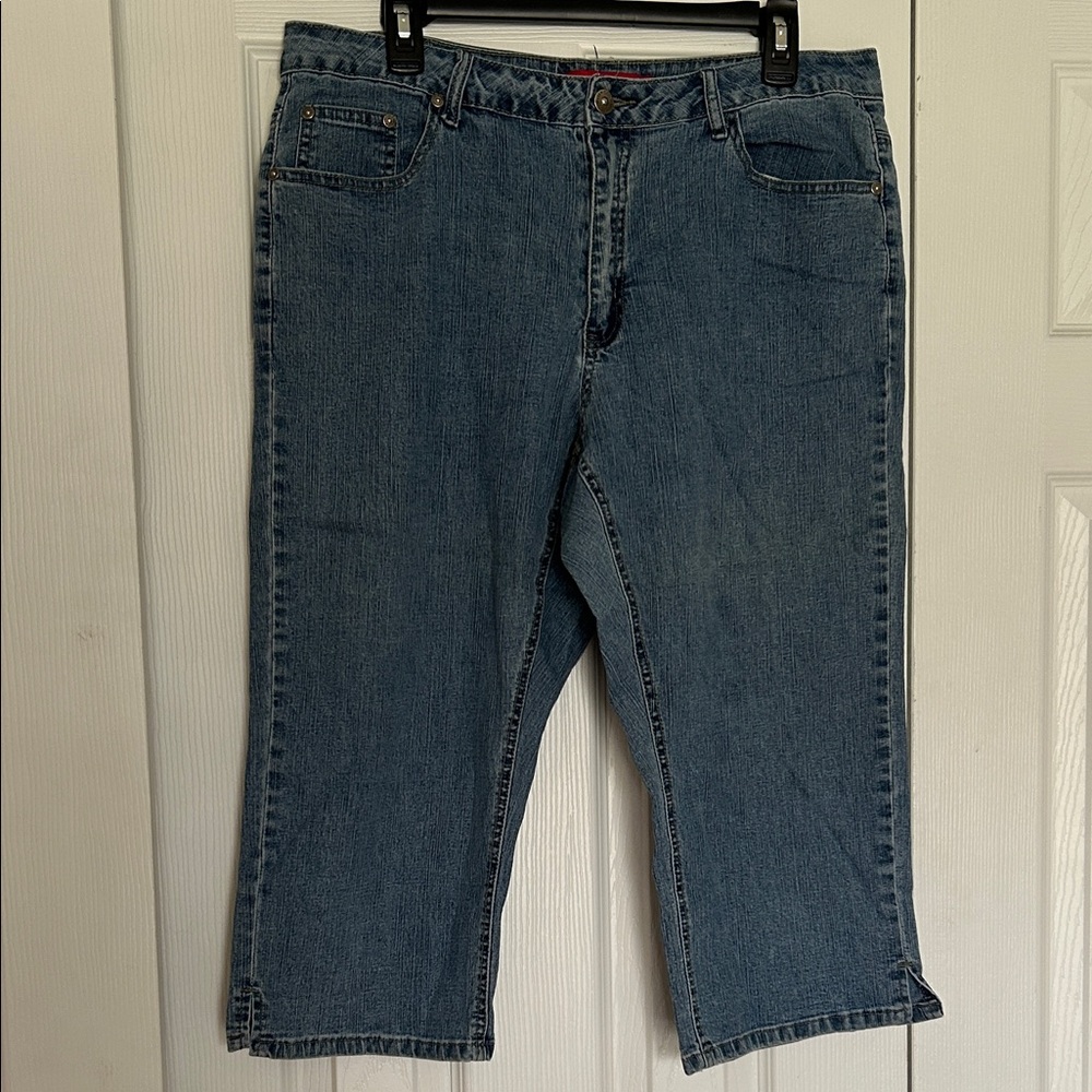 COS Jeans Cropped Embellished Pockets